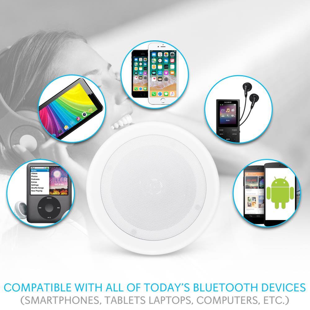 COMPATIBLE WITH ALL OF TODAY'S BLUETOOTH DEVICES  
(SMARTPHONES, TABLETS, LAPTOPS, COMPUTERS, ETC.)