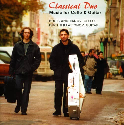 Boris Andrianov - Classical Duo: Music for Cello & Guitar  - COMPACT DISCS