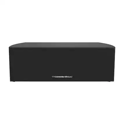 Front. Cerwin Vega - Cerwin-vega La24b La Series 150-watt-peak La24 2-way Center-channel Speaker (black) - Black.