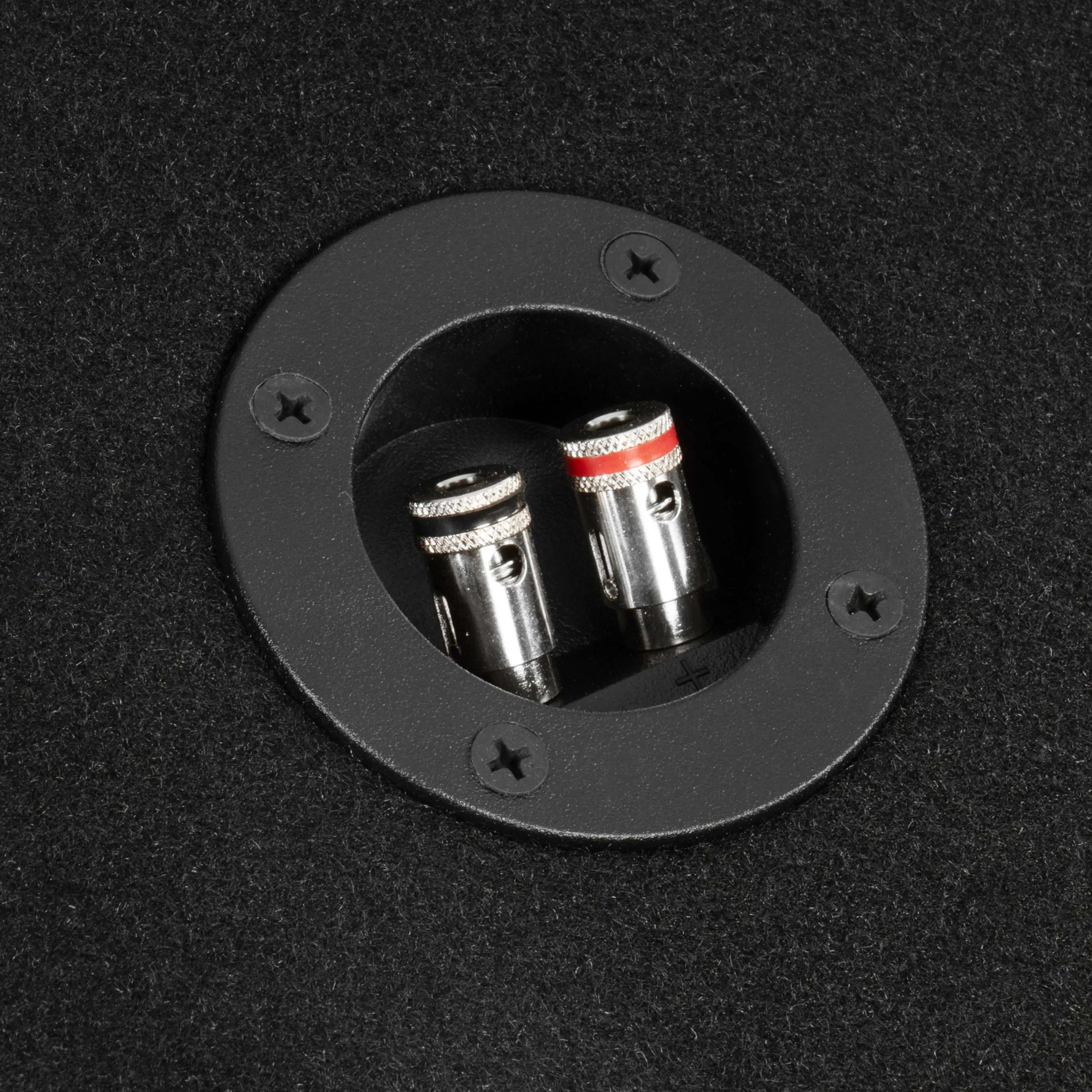 Alt View 4. NVX - NE121S Single 12" Sealed 3/4" MDF Subwoofer Enclosure.
