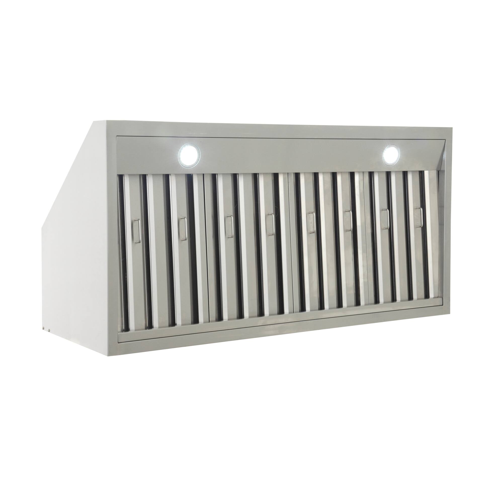 Back. Kucht - Pro Style 48 in. 1200 CFM Under Cabinet Range Hood, Stainless Steel - Stainless Steel.