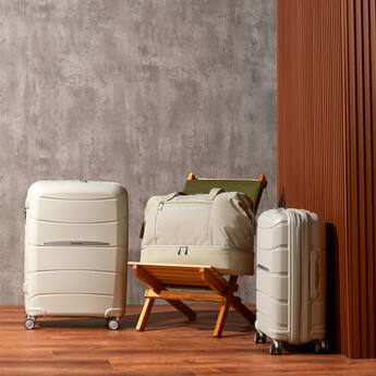 Samsonite Outline Pro Large Spinner Suitcase Stone Grey 137395 Samsonite Outline Pro Large Spinner Suitcase Stone Grey 137395