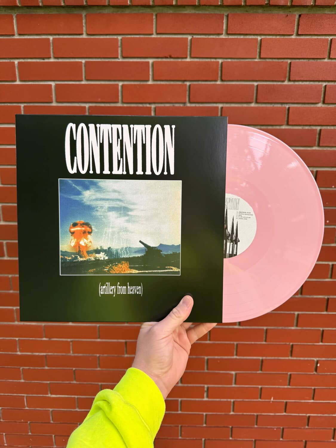 Contention - Artillery From Heaven - Pink   - VINYL LP price history on PriceWatchPro