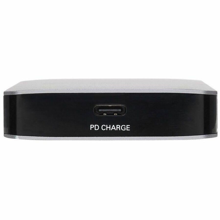 Alt View 3. Tripp Lite - Eaton Tripp Lite Series USB-C Dock, Dual Display - 4K 60 Hz HDMI, USB 3.x (5Gbps) Hub Ports, GbE, Memory Card, 100W PD.
