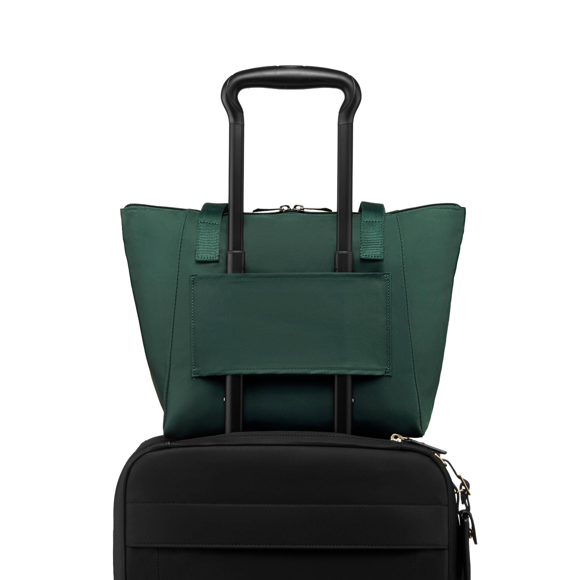 Left. TUMI - Voyageur Just In Case Small Tote - Alpine Green.
