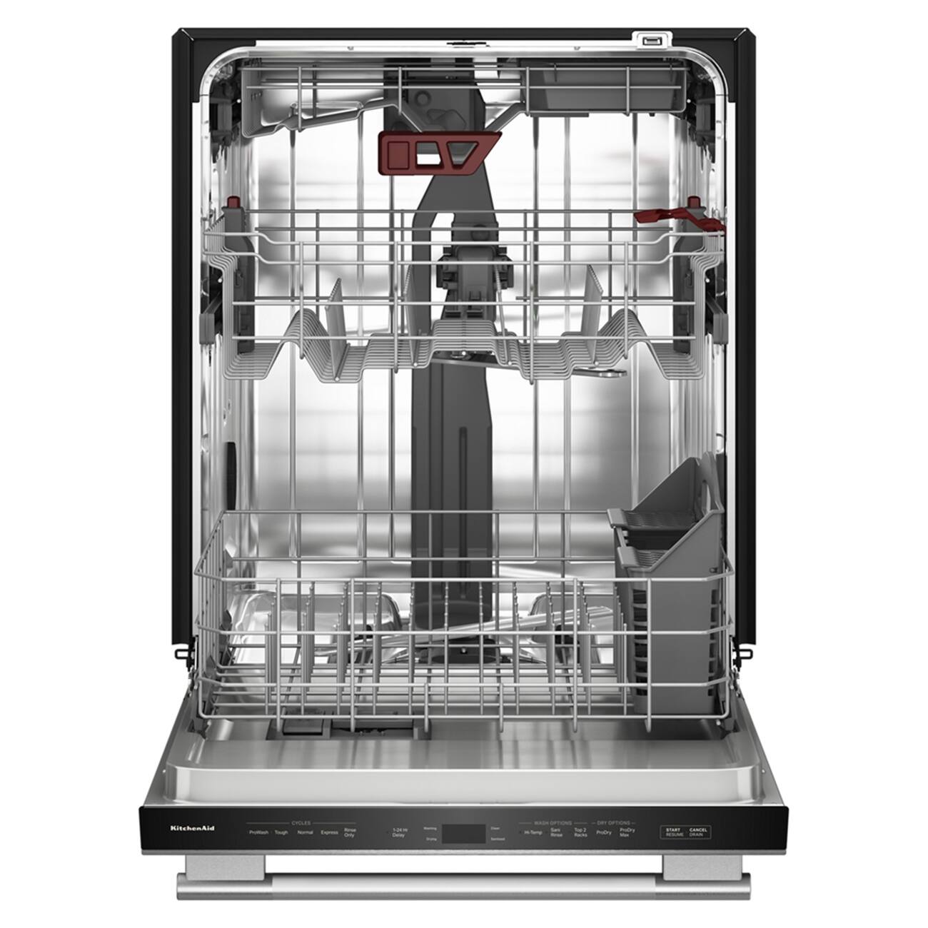 Alt View 8. KitchenAid - KitchenAid - KitchenAid® Third Level Jet Rack Dishwasher with 40+ Total Wash Jets 41 dBA - PrintShield Stainless.