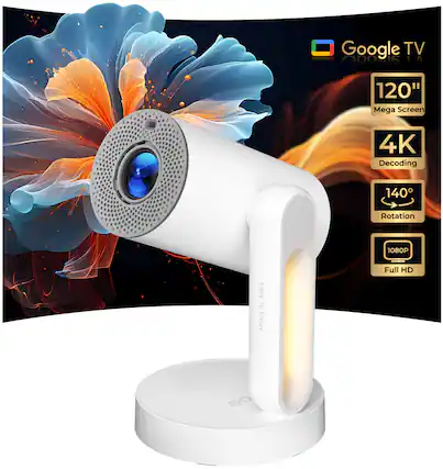 Google TV 2002ie
- 120" Mega Screen
- 4K Decoding
- 140° Rotation
- 1080P Full HD
- Easy to Enjoy