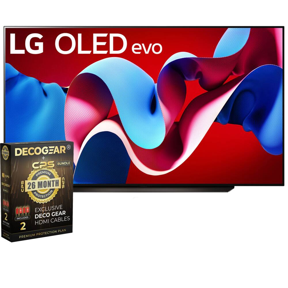 LG OLED evo

DECOGEAR + CPS BUNDLE

CPS 26 MONTH PROTECTION

EXCLUSIVE DECO GEAR INCLUDES 2 HDMI CABLES

PREMIUM PROTECTION PLAN