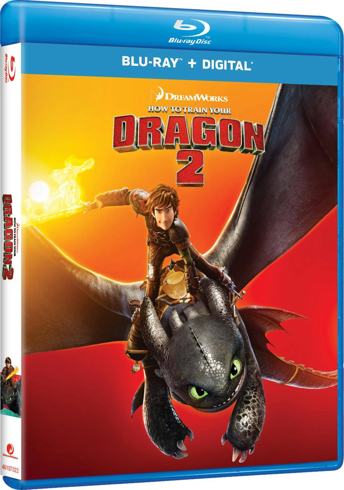 Angle. How to Train Your Dragon 2 (Blu-ray New Box Art) [Blu-ray].
