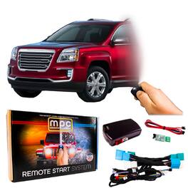 MPC - Remote Start For 2010-2017 GMC Terrain | Plug & Play | Press Lock 3X OEM Remote - Black