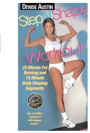 Front. Step N' Shape Workout: 25 Min Fat Burn and 15 Min Body Shape - DVD.