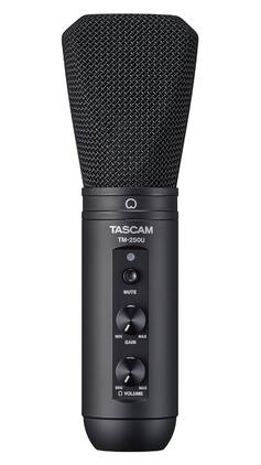 TASCAM - USB Microphone - Black