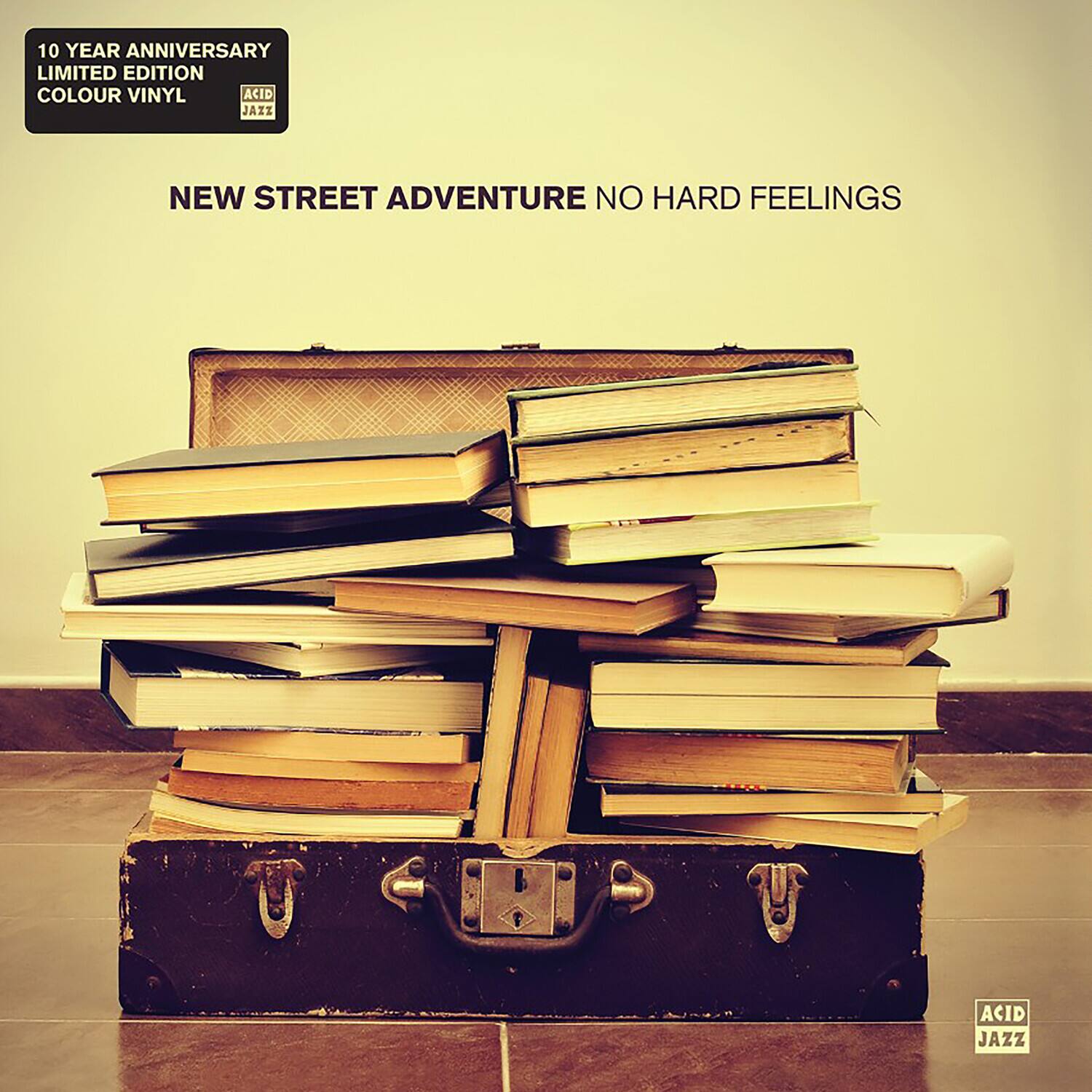 10 YEAR ANNIVERSARY  
LIMITED EDITION  
COLOUR VINYL  

ACID JAZZ  

NEW STREET ADVENTURE  
NO HARD FEELINGS  

ACID JAZZ