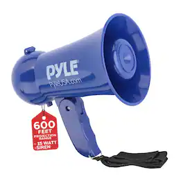 Pyle - Portable Battery Operated Megaphone - Mega