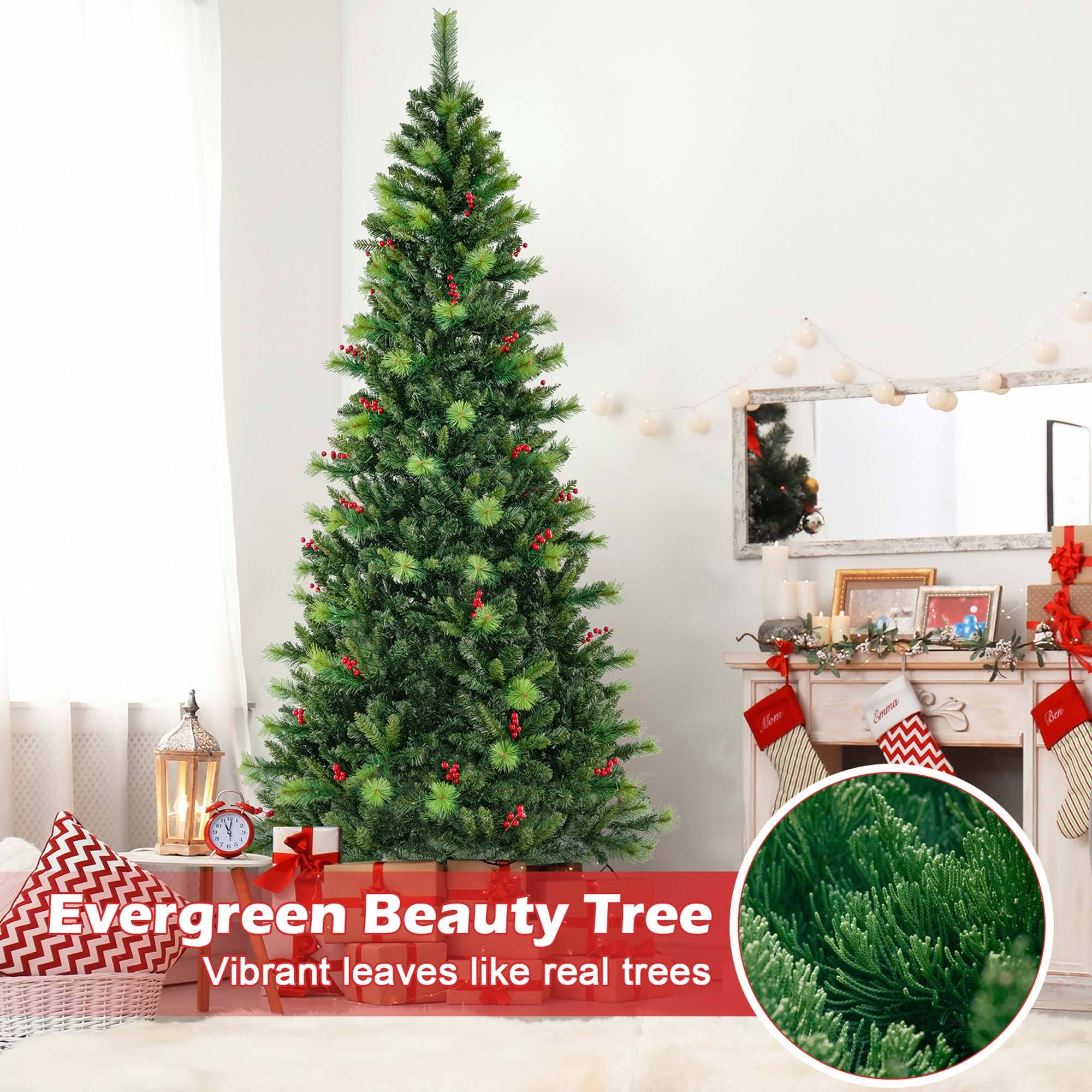 Evergreen Beauty Tree Vibrant leaves like real trees
