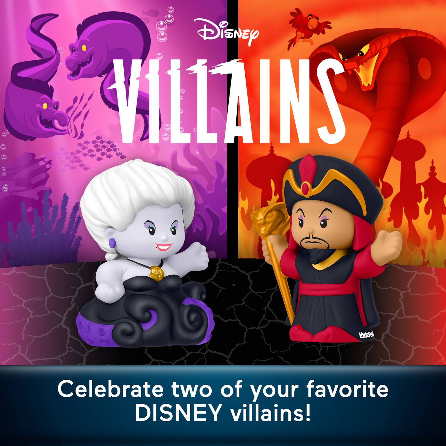 Disney VILLAINS

Celebrate two of your favorite DISNEY villains!