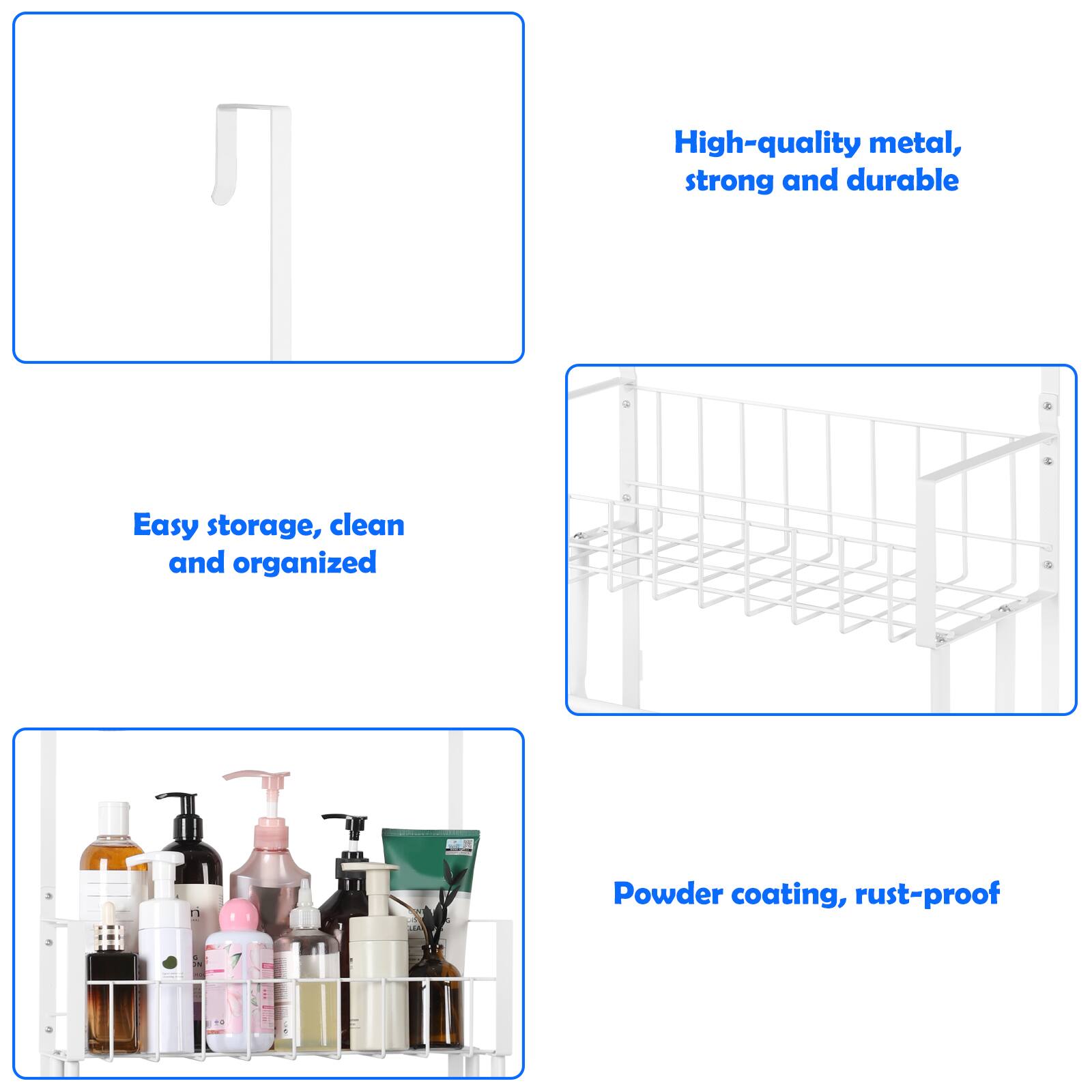 High-quality metal, strong and durable

Easy storage, clean and organized

Powder coating, rust-proof