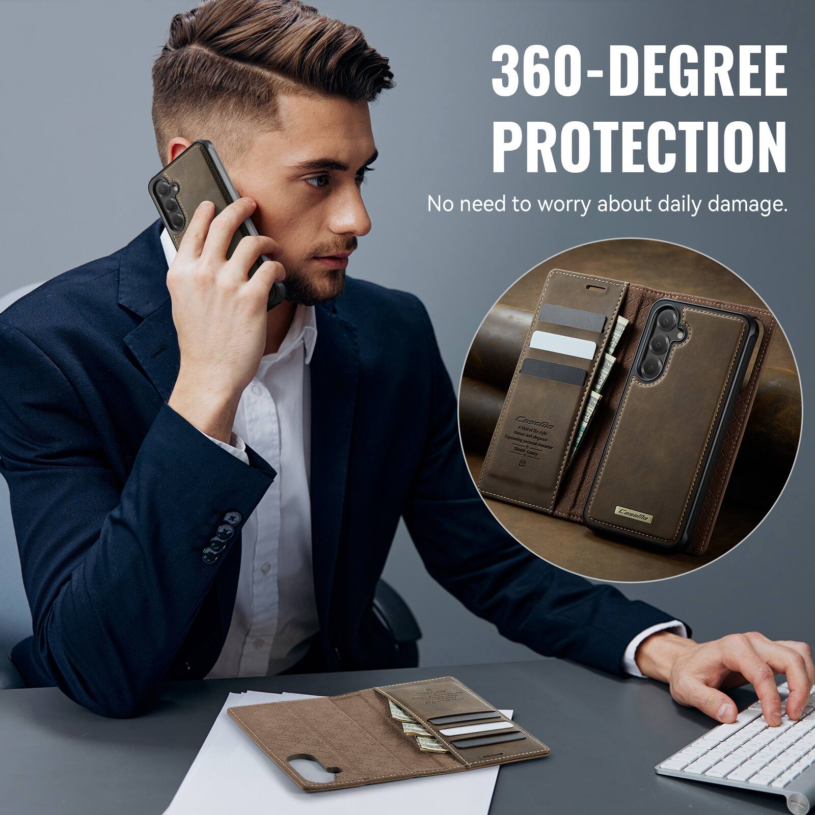 360-DEGREE PROTECTION  
No need to worry about daily damage.