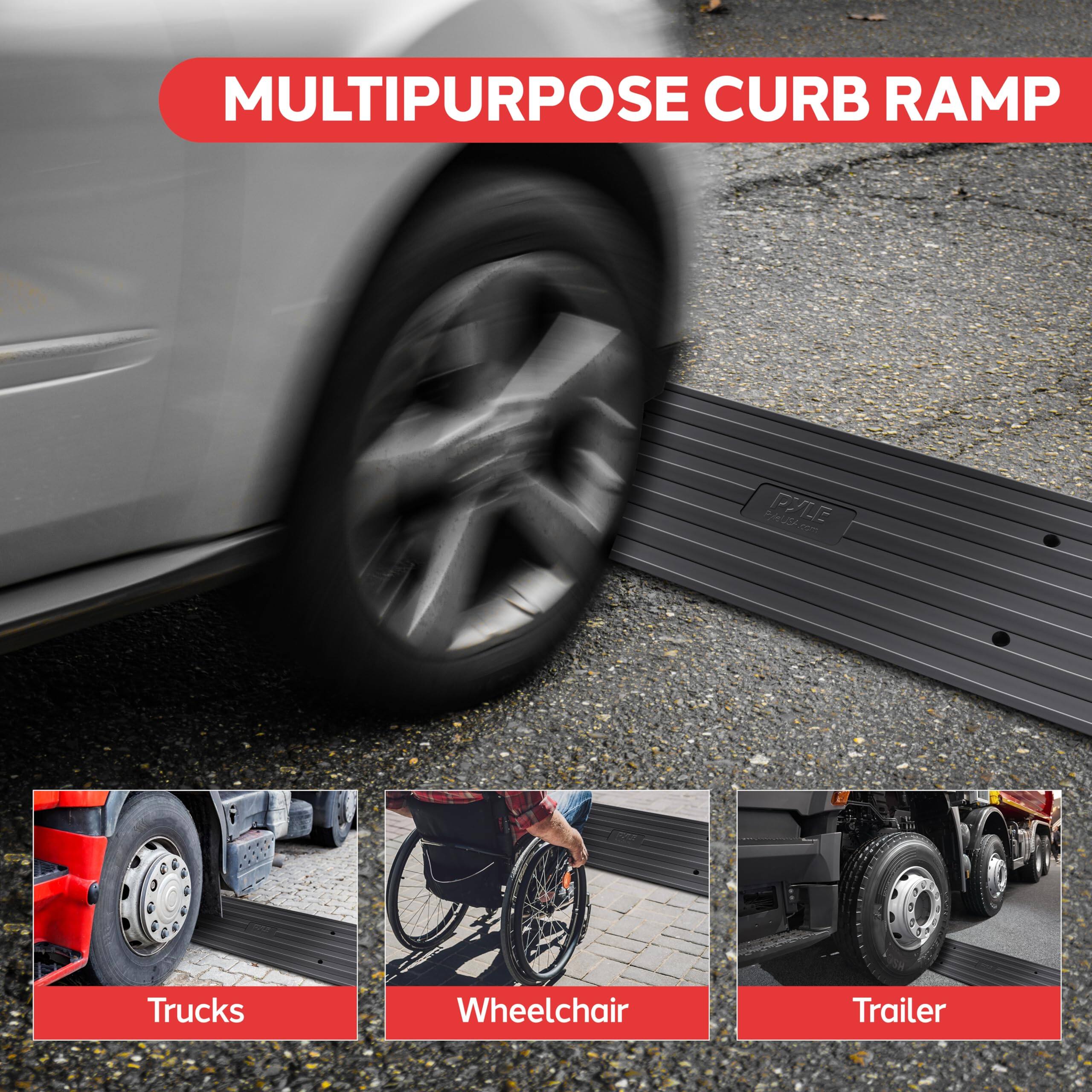 MULTIPURPOSE CURB RAMP

Trucks  
Wheelchair  
Trailer