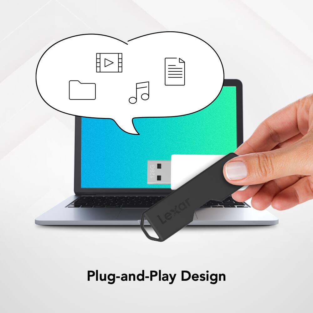 a e .
-
-
7 - .. - - -  
a - -
- ..
a -
.. -
128G % D 1  - Lexar
Plug-and-Play Design