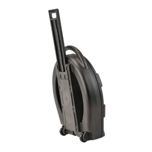 Back. SKB - SKB ATA 22 Inch Cymbal Vault, Rolling Case with Handle, Wheels & Dividers, Black - Black.