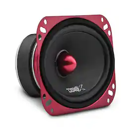 DS18 Audio - PRO-X 4x6" Mid-Range Loudspeaker with Bullet, 100W RMS 4-Ohm