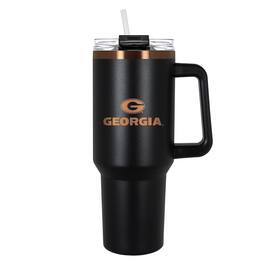 Great American Products - Georgia Bulldogs 40oz. Colossus Copper Edition Tumbler - Black