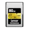 80GB CFexpress A 900 MB/s 400 Lexar PROFESSIONAL