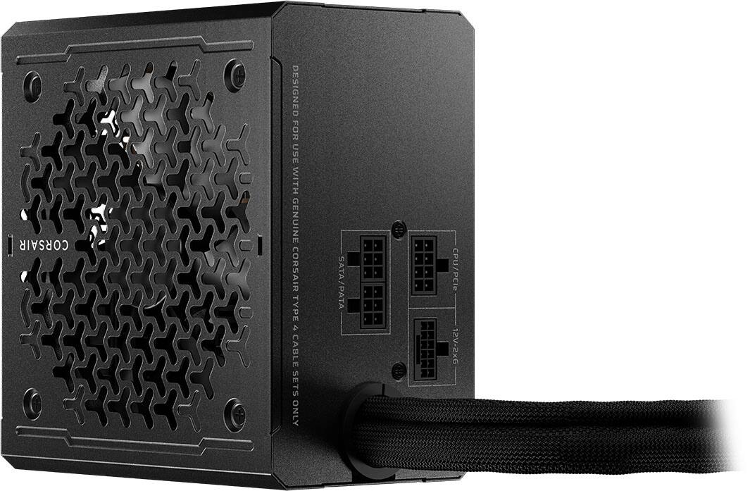 CORSAIR

DESIGNED FOR USE WITH GENUINE CORSAIR TYPE 4 CABLE SETS ONLY

SATA/PATA
CPU/PCIe
12V-2x6