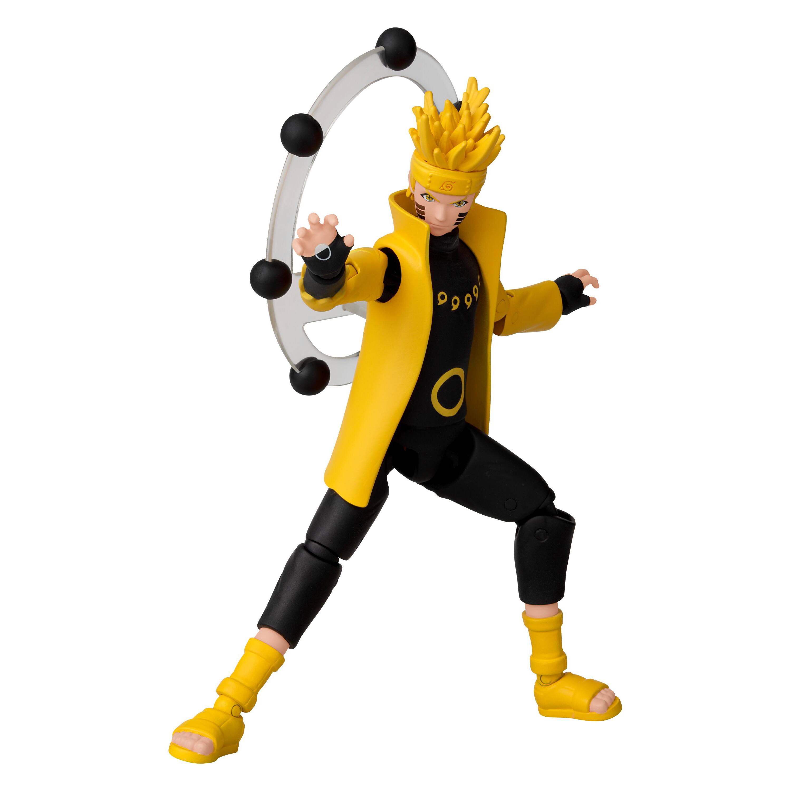 Alt View 12. Bandai - Anime Heroes Naruto 6.5" Action Figure - Uzumaki Naruto Sage of Six Paths Mode.