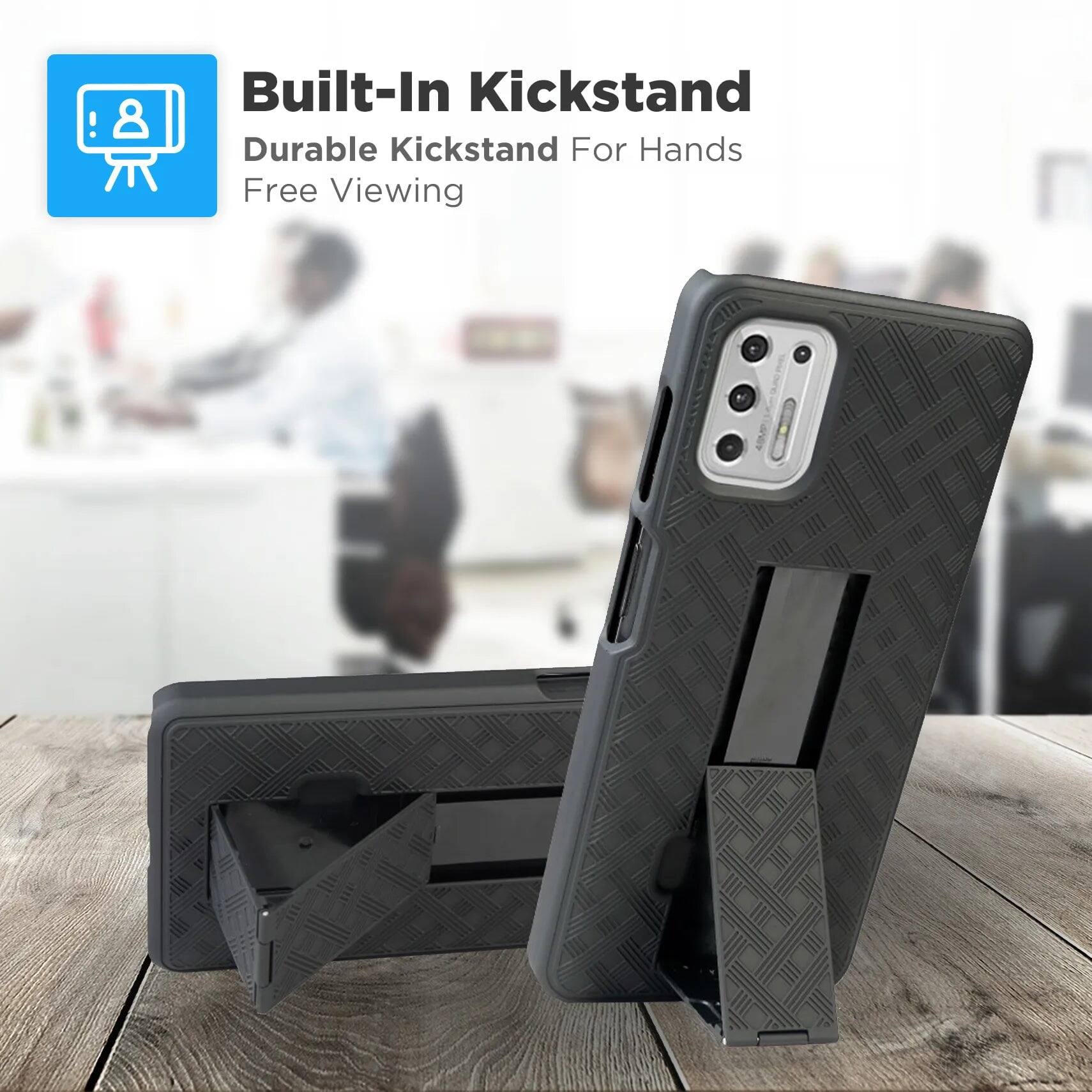 8 Built-In Kickstand  
Durable Kickstand For Hands Free Viewing