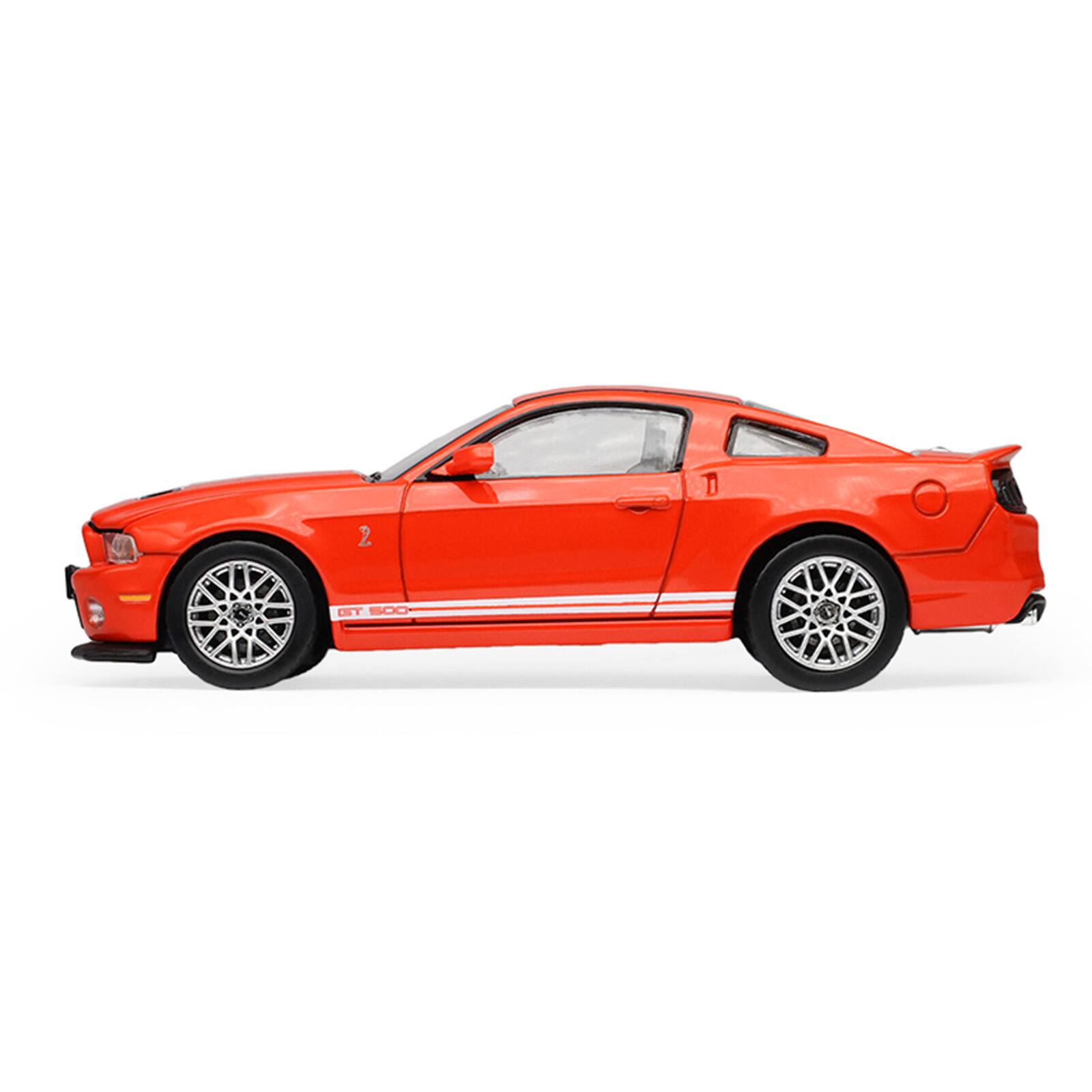 Alt View 1. Greenlight - 2013 Ford Shelby Mustang GT500 Race Red with White Stripes "Stampede" Series 2 1/64 Diecast Model Car by Greenlight.