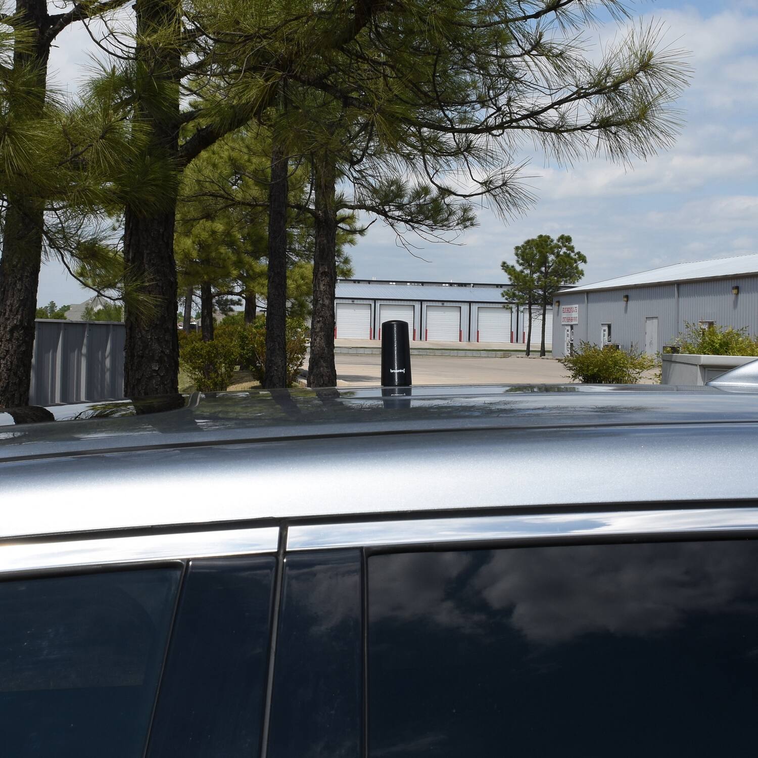 Alt View 1. Browning - Wide-Band 4G/3G LTE Wi-Fi High-Gain Low-Profile Cellular Antenna with NMO Mount, 3.25" Tall - Black.