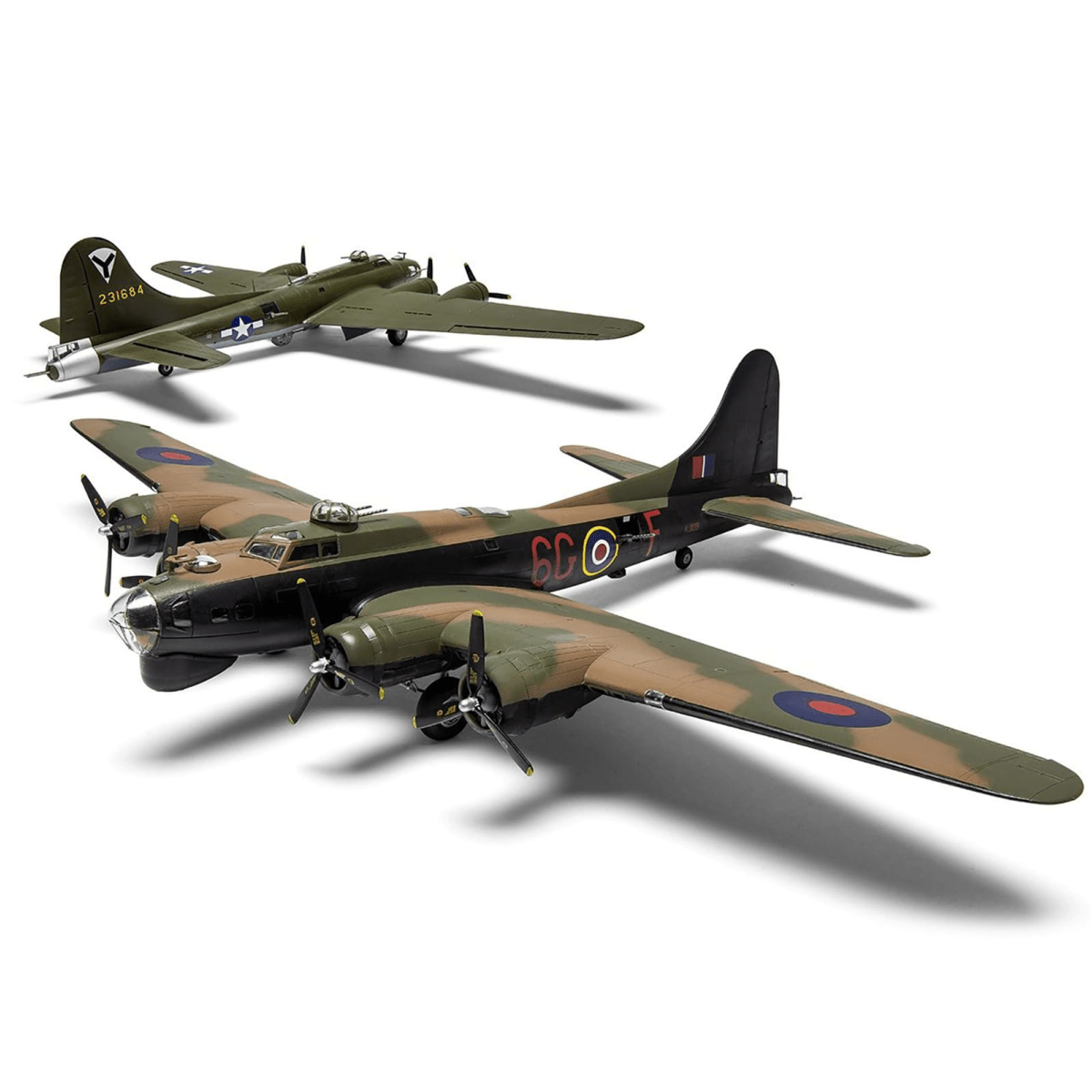 Alt View 8. Airfix - Level 3 Model Kit Supermarine Walrus Mk.I Aircraft with 3 Scheme Options 1/48 Plastic Model Kit by Airfix.