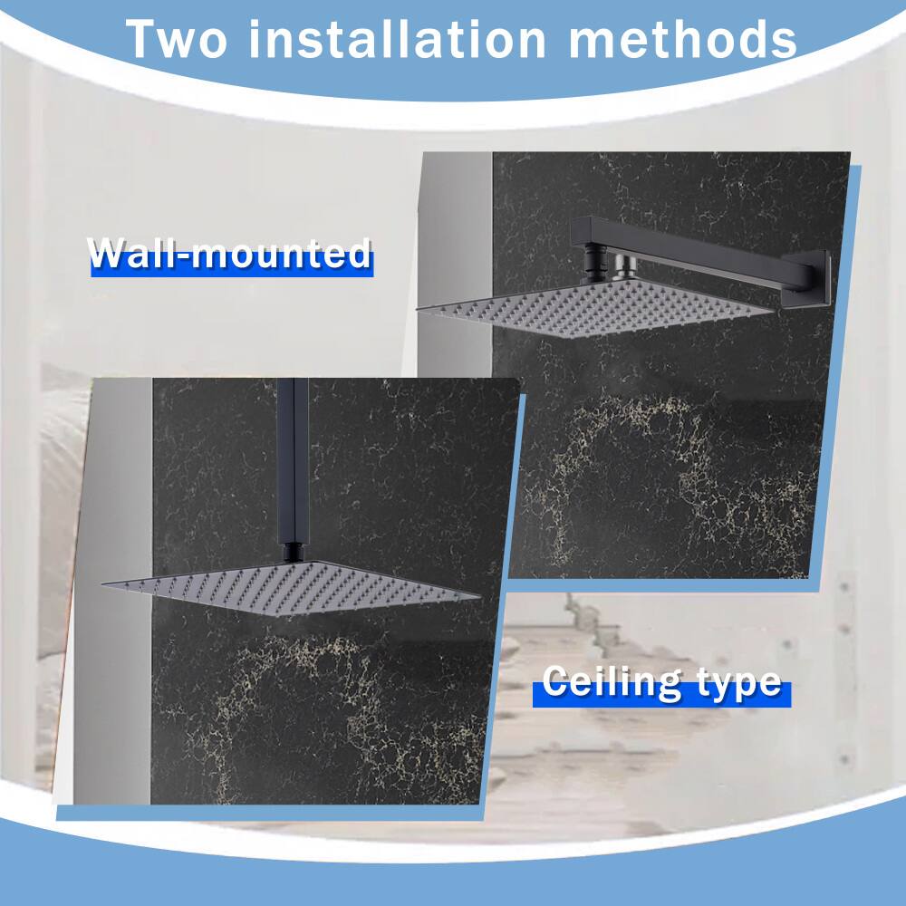 Two installation methods

Wall-mounted

Ceiling type