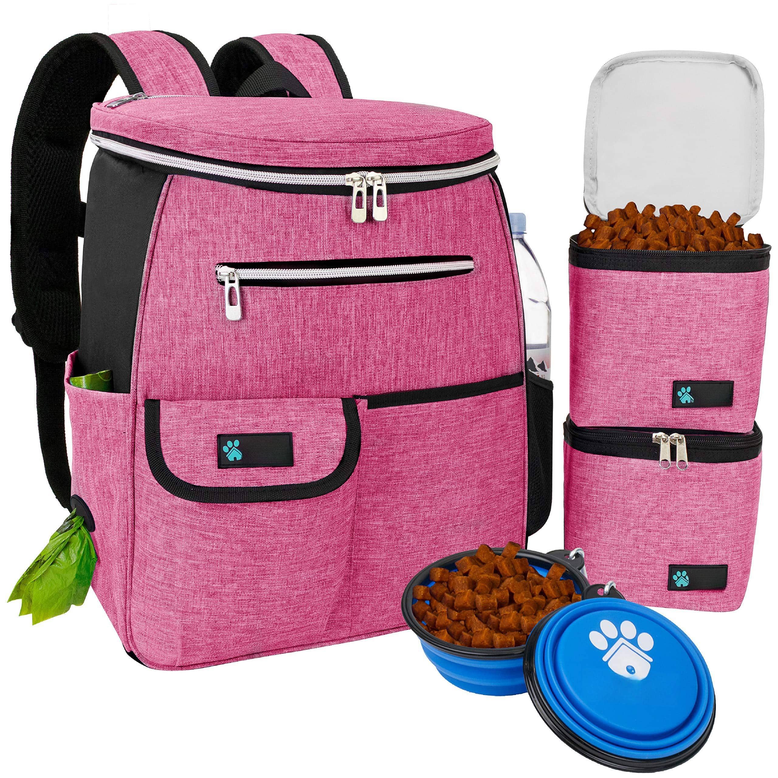 Live At Space - Dog Travel Bag Backpack Airline Approved Bags For Traveling Puppy Diaper Supplies Pet Camping Hiking Accessories Mom Gif