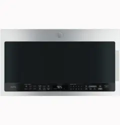 GE Profile - 2.1 Cu. Ft. Over-the-Range Microwave with Sensor Cooking and Chef Connect - Stainless Steel - Front_Zoom