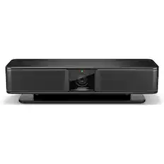 Front. Bose - Videobar VB-S, All-in-One USB Conferencing Device, 4K Camera, Beamforming Mics 868751-1110.