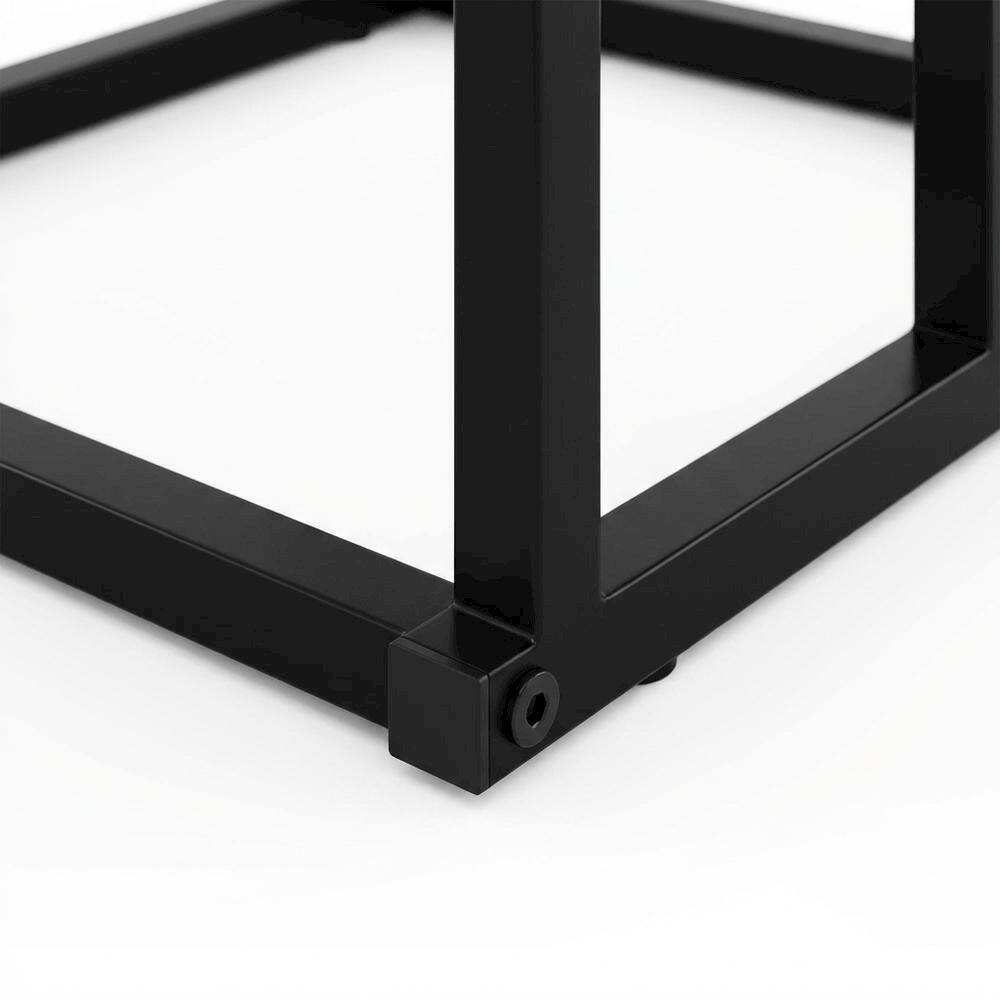 Alt View 1. FurniFact - FurniFact Side Table, Quality Build, Durable Wood Frame - French Oak Grey - French Oak Grey.