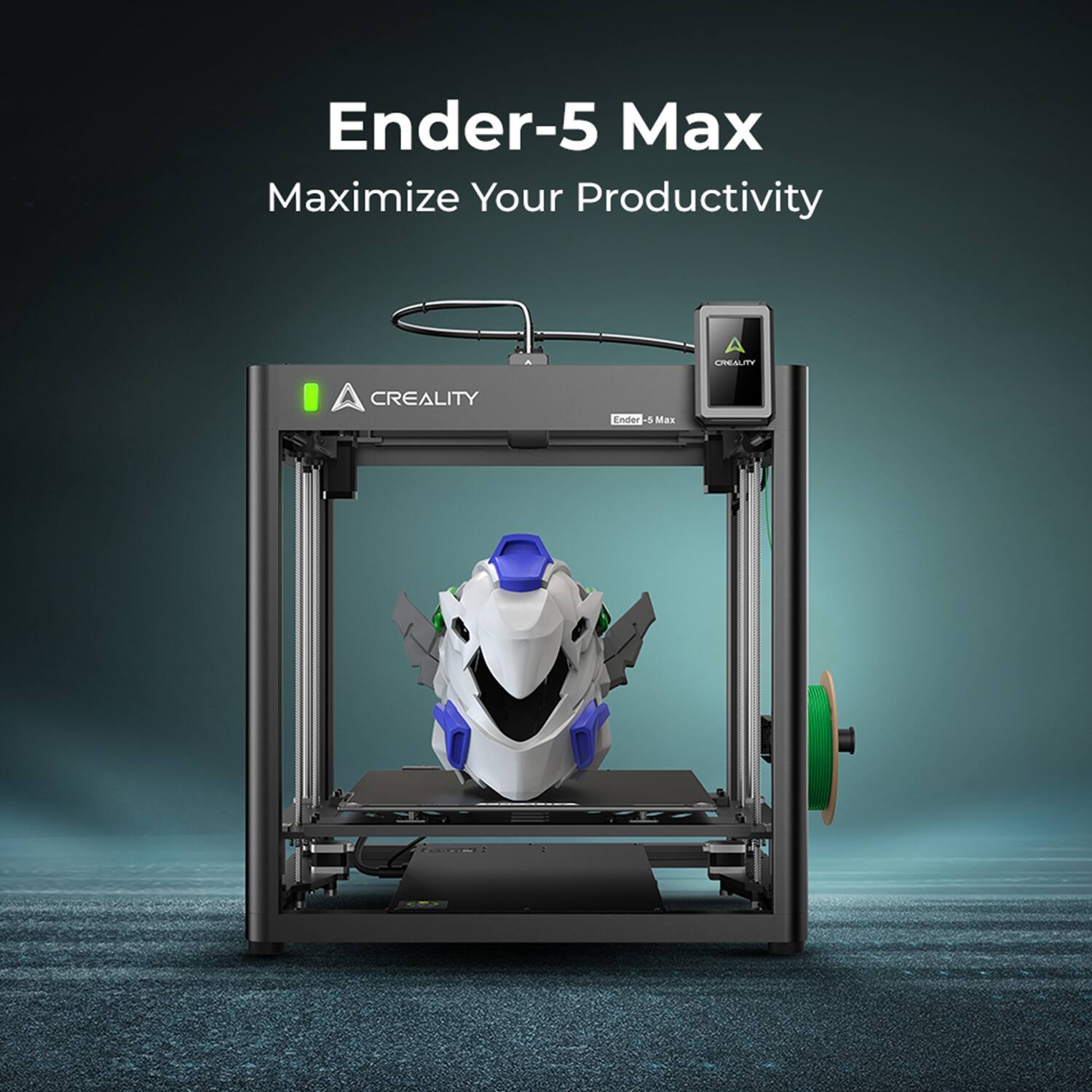 Ender-5 Max Maximize Your Productivity A CREALITY Ender -5 Max 3D Printer