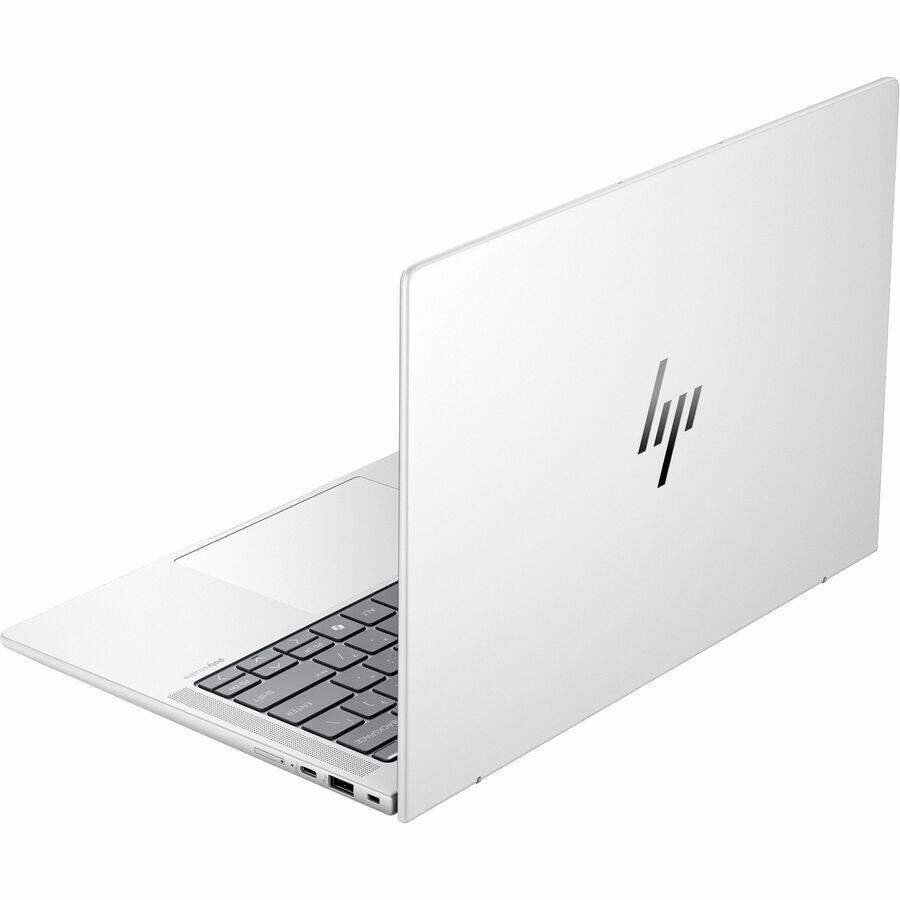 I do not see any text in the image to group or correct. The image shows a laptop with the HP logo on the back of the screen.