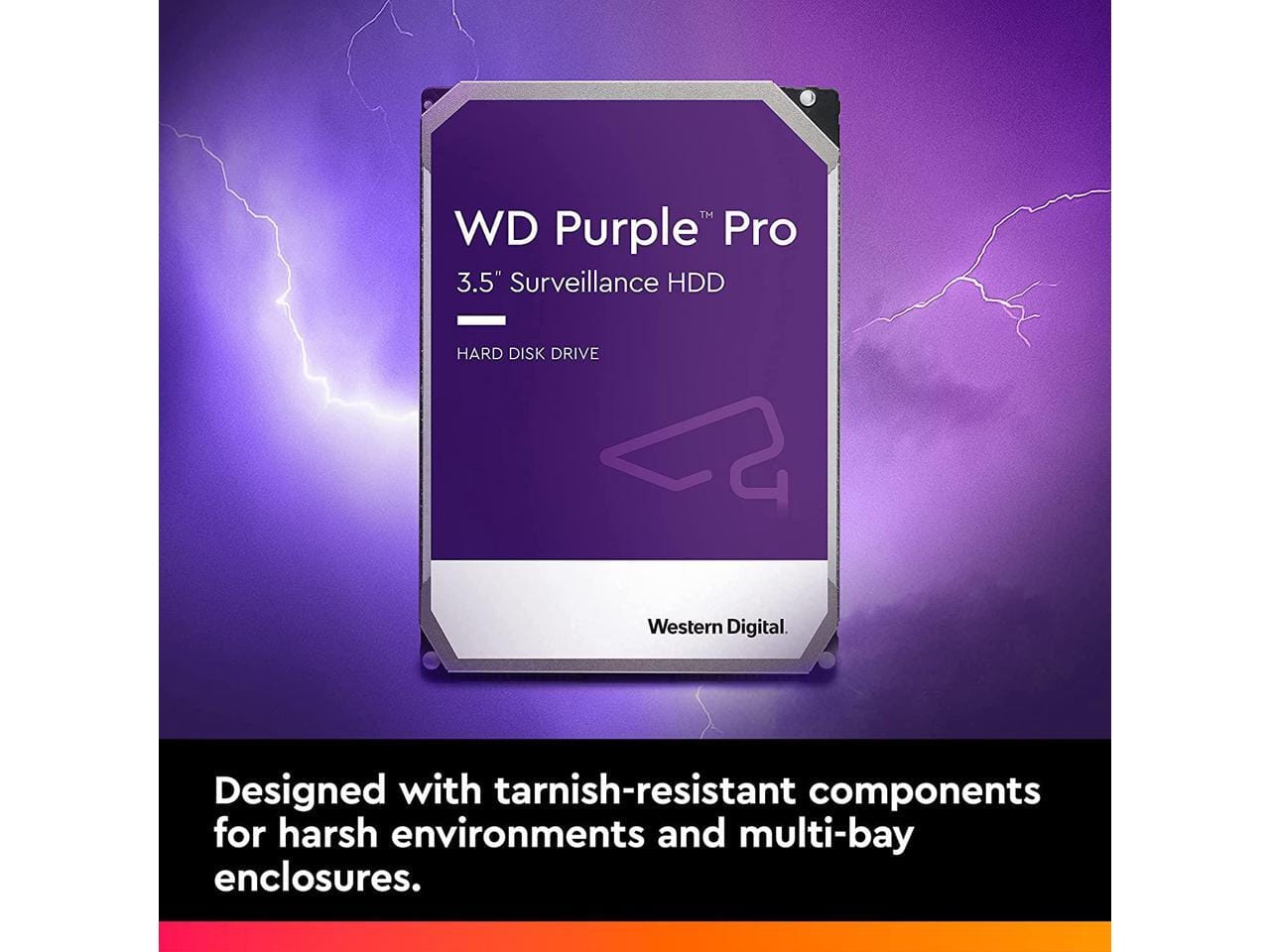 Western Digital WD Purple Pro WD181PURP 18TB 7200 RPM 512MB Cache