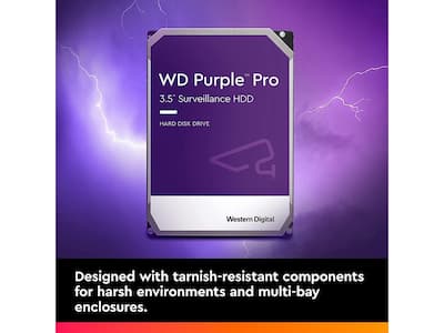 Western Digital Purple Pro WD181PURP 18 TB Hard Drive 3.5 Western Digital Purple Pro WD181PURP 18 TB Hard Drive 3.5