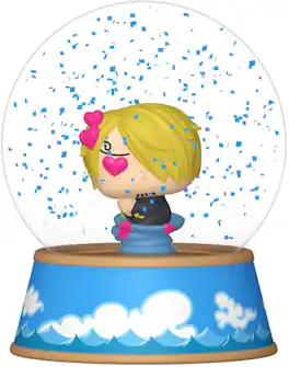 Funko - POP! Mini Glitter Globe: One Piece - Sanji - COLLECTIBLES - Multicolor