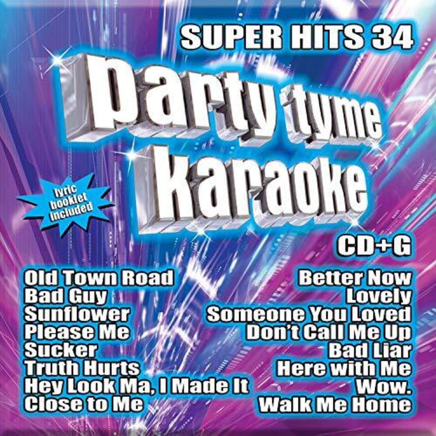 Various Artists - Party Tyme Karaoke: Super Hits 34 / Various   - COMPACT DISCS [CD]