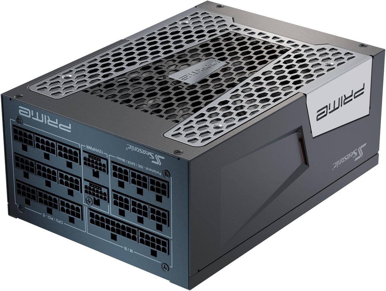 Seasonic PRIME PX 1600W Power Supply ATX 3.1 PCIe 5.1 (12V 2x6) 80