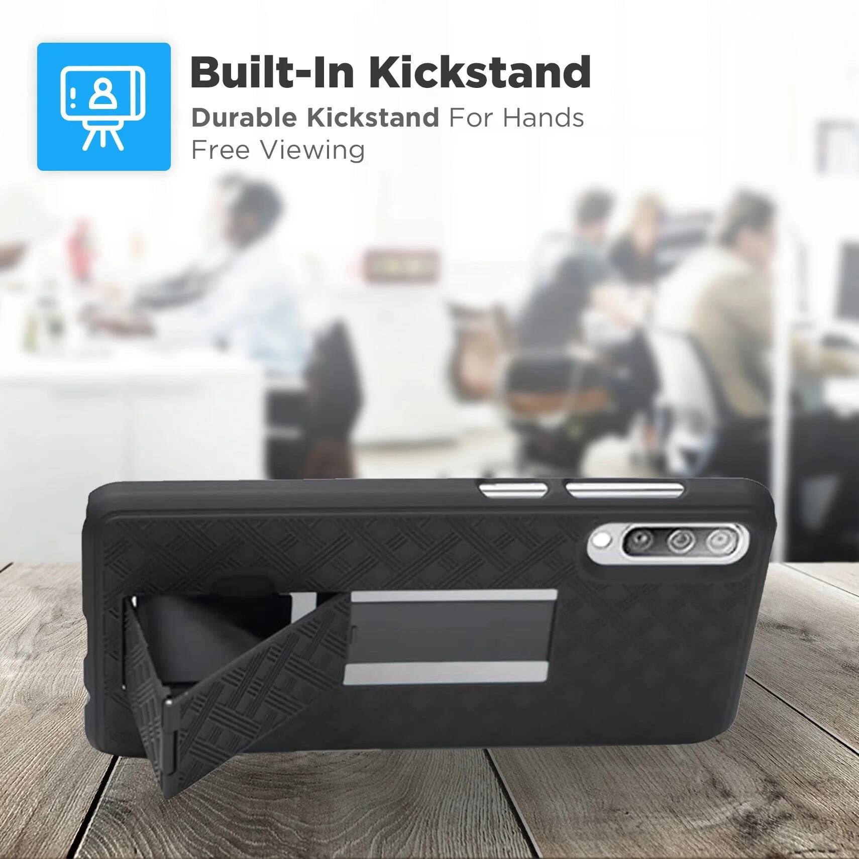 Built-In Kickstand  
Durable Kickstand For Hands Free Viewing