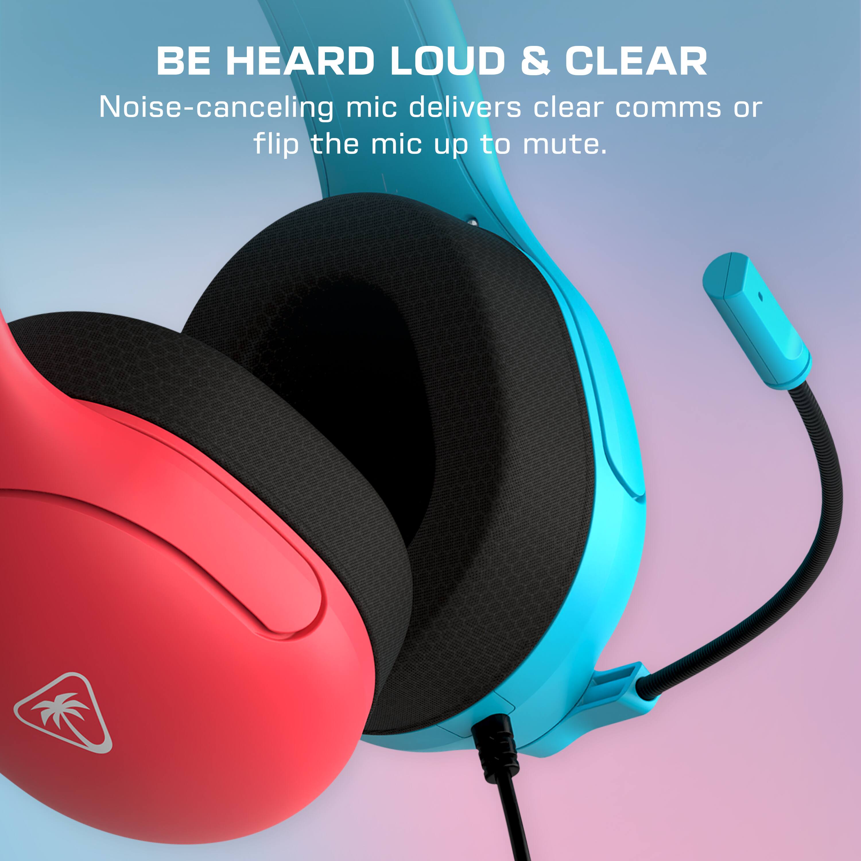 Be Heard Loud & Clear: Noise-canceling mic delivers clear comms or flip the mic up to mute.