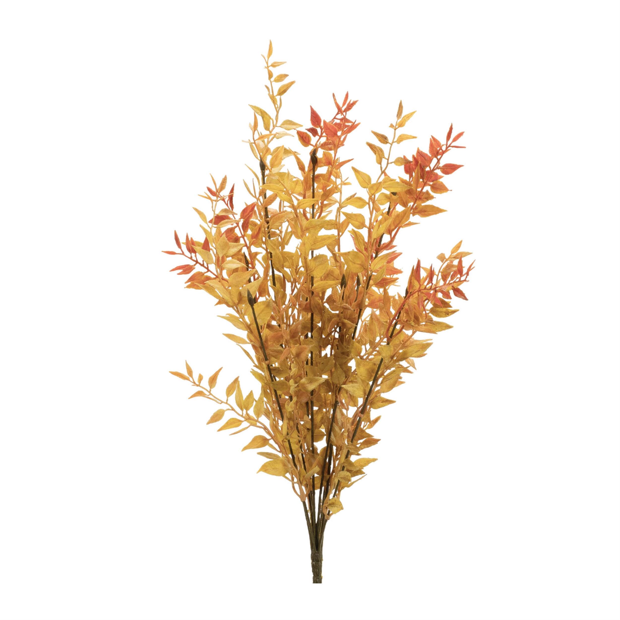 BreeBe - Fall Foliage Bush (Set of 6) - Orange, Yellow