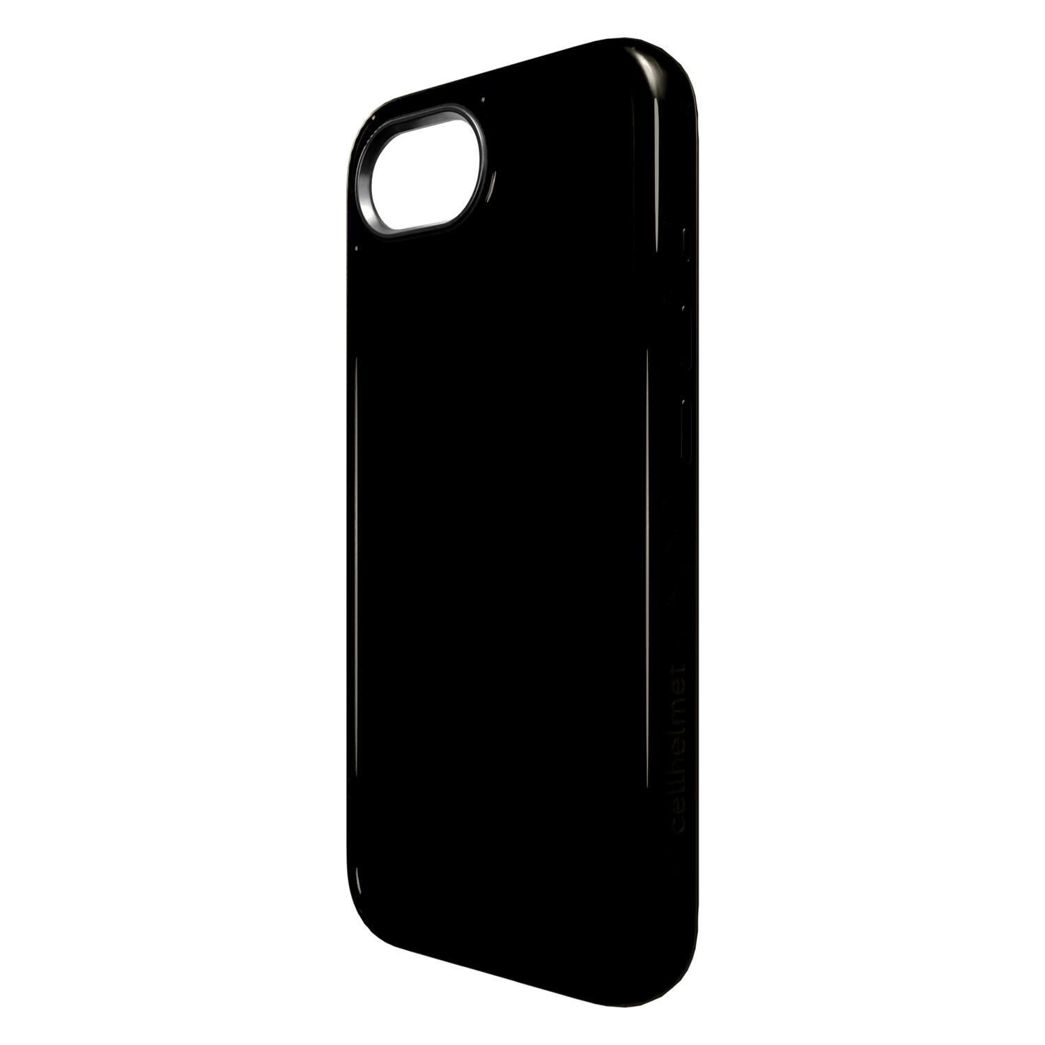 Angle. Cellhelmet - Altitude X Series Case for iPhone 16e - Onyx Black.